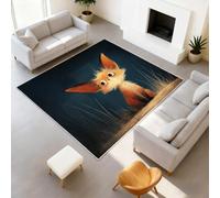 Générique Tapis de Animation Animal Dessin Animé Mignon Garçons Filles Adolescents Tapis de Renard Buissons Antidérapant Flanelle Tapiss pour Salon Chambre à Coucher Chambre d'enfant 50 x 80 cm