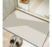 Générique Tapis de Bain 40x60cm Super Absorbant, Antidérapant, Lavable en Microfibre à Séchage Rapide pour Douche et Salle de Bain Clean 5-1296