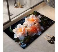 Générique Tapis de Bain 80x140cm Super Absorbant, Antidérapant, Lavable en Microfibre à Séchage Rapide pour Douche et Salle de Bain Source 5-99
