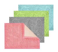 Générique Tapis de Cage pour Chinchilla | Lot de 4 Coussins Absorbants Lavables Doux | Alèses pour Urine de Hamster et litière de Cage | pour intérieur, Parcs de Jeu, clapiers, hérisson,