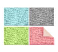 Générique Tapis de Cage pour Lapin,Lot de 4 Coussins Absorbants Lavables Doux | Alèses absorbantes pour Lapins,pour Espace de Vie intérieur, enclos, clapiers, Apprentissage de la propreté