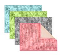Générique Tapis de Cage pour Petits Animaux - Lot de 4 lavables et Confortables | Coussin de propreté pour Cage Hamster,pour Espace de Vie intérieur, enclos, clapiers, Apprentissage de la propreté