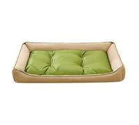 Génerique Tapis de Couchage Doux et imperméable en Tissu Oxford for Animaux de Compagnie, lit for Chien et Chat for Petits, Moyens et Grands Chiens,for All Seasons Use(Black2,70x48x12cm)