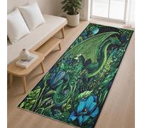 Générique Tapis de Couloir Dragon Vert 80x300 cm