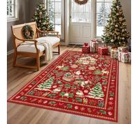 Générique Tapis De Couloir Intérieur Multi-Scènes - Tapis Doux À Poils Ras, Antidérapant Et Lavable pour Salon, Chambre Et Salle À Manger,A,40 * 60cm