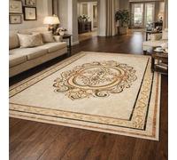 Générique Tapis de décoration,Beige Oriental, Jaune, Rouge, Vert, Noir, 70 x 100 cm, Tapis d'entrée d'intérieur Couloir, Salon, Chambre à Coucher, Canapé, Hallway Carpets