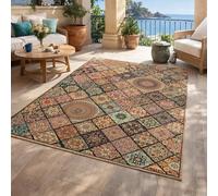 Générique Tapis de décoration,Oriental Rose, Bleu, Jaune, Orange, Marron, Beige, Violet, 140 x 200 cm, Tapis pour Salon, Chambre à Coucher, Salle à Manger, Salle de séjour, Cuisine, Hall