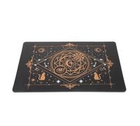 Générique Tapis de découpe pour loisirs créatifs et couture A5 plaque double face antidérapante motif cercle noir en PU accessoire précis pour home et craft making