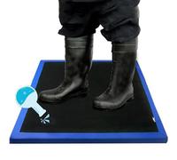 Générique Tapis de désinfection de Chaussures pour hôpitaux et laboratoires - Tapis d'extérieur antidérapant et résistant aux Taches pour désinfecter Les Chaussures, 59 x 69 cm