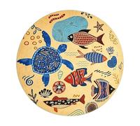 Générique Tapis De Jeu pour - Coussin en Velours Doux Portatif | Tapis de Jeu Rond,pour Et Famille, Idéal pour Étudier, Jouer, Lire, À La Maison, dans Le Salon Ou La Chambre, Usage Intérieur
