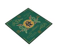 Générique Tapis de Mahjong antidérapant et réduction du Bruit, Tapis de Table Mahjongg, Accessoires de Mahjong, Nappe de Jeu de Poker, Tapis de Jeu pour Jeux de Cartes et de (A, 70X70CM)
