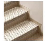 Générique Tapis de marches en Laine antidérapant pour marches en Bois, Protections d'escalier Autocollantes pour l'intérieur, Doux et Confortable, lavables et adaptés aux Animaux de Compagnie.