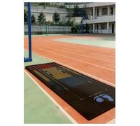 Générique Tapis de Mesure de Saut en Longueur, Double Face antidérapant, Support de Pratique Multi-Exercices intérieur et extérieur, adapté à la Corde à Sauter et aux Pompes(300x50 cm)