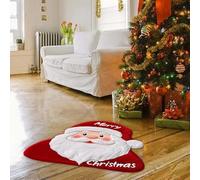 Générique Tapis de Noël luxueusement Doux, idéal pour Une Maison Festive. Revivez Les fêtes de Fin d'année avec Notre élégant Tapis à thème de Noël, idéal pour la décoration de Noël. (B, 40x30x2)
