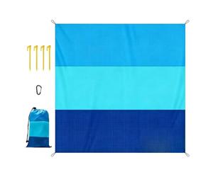 Générique Tapis De Plage Imperméable - Couverture De Voyage en Polyester, Feuille De Pique-Nique Anti-Sable, Pliable, Séchage Rapide, Très Grande Extérieure pour Le Camping, La Randonnée, Les