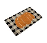 Générique Tapis De Porte Halloween - Tapis D'entrée Citrouille | de 48x76 cm Action de Grâce Moisson Saison d'automne Décoration d'Entrée