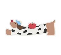 Générique Tapis de Porte Teckel Antidérapant Lavable Absorbant Adorable | Tapis En Forme De Chien pour la décoration maison, pièce à vivre, chambre, salle de bain, entrée