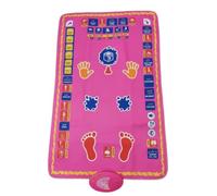 Générique Tapis de Prière Éducatif Interactif pour Enfants, 36 Touches Tactiles Sensibles, 7 Langues Parlantes, Apprentissage Wudu Adhan Salah, Récitateur Quran Professionnel, pour Âges 3 à 12
