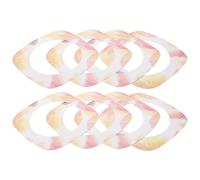 Générique Tapis de Protection 10pcs Accessoires pour Machine à Cire Anneaux Jetables en Papier pour Chauffe-cire pour Usage Professionnel et Domestique