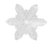 Générique Tapis de Protection for Snowboard à Faire soi-même, en Forme Flocon Neige, for l'hiver, Le Ski et sur Glace Offre Une adhérence supplémentaire