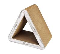 Générique Tapis de Protection Vertical en Métal Ondulé, Pliable, pour Chats D'intérieur, Griffoirs pour Chats, S