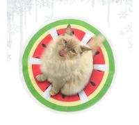 Générique Tapis de Refroidissement pour Chiens, Tapis de Refroidissement du Chat | d'eau Ronde pour Chiot intérieur | Modèle de Fruits créatifs Pitre de Rond Pad Sensory pour Le Repos et Le somm