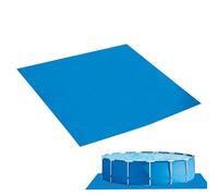 Générique Tapis de revêtement de Piscine rectangulaire Robuste, Tapis de Protection de Sol de Base, Protecteur de revêtement de de Piscine pour béton, Gravier, Ciment, Camping en Plein air, été