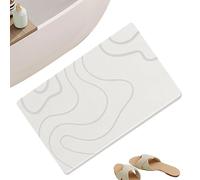 Générique Tapis de Salle de Bain - Tapis en Terre de Diatomée Absorbant pour Salle de Bain | Moquette Lavable pour Cuisine Séjour Chambre Hôtel Toilette
