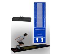 Générique Tapis de Saut en Longueur avec Marques de Mesure, natte de Fitness en Caoutchouc antidérapante. pour Corde à Sauter, Pompes et Exercices à la Maison ou l'école(Dark Blue,300x50 cm)
