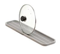 Générique Tapis De Séchage en Silicone, Support Anti-Dérapant, Porte-Couvercle en Silicone 45 X 7,6 Cm, pour Cuisine Maison Comptoir Boulangerie Planche À Découper Rangement De Brosses