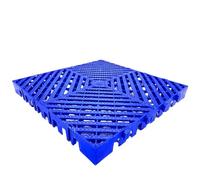 Générique Tapis De Sol pour Garage 50 X 50 Cm, Épaisseur 5 Cm, Lot De 2 Dalles De Sol Emboîtables Drainantes pour sous La Voiture, pour Grands SUV, Pick-up, Camping-Cars(Blue(5cm),8pcs)