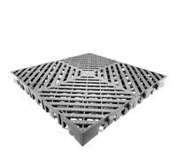 Générique Tapis De Sol pour Garage 50 X 50 Cm, Épaisseur 5 Cm, Lot De 2 Dalles De Sol Emboîtables Drainantes pour sous La Voiture, pour Grands SUV, Pick-up, Camping-Cars(Gray(5cm),8pcs)