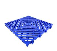 Générique Tapis De Sol pour Garage, Épaisseur 3 Cm, Lot De 2 Dalles De Sol Emboîtables avec Drainage pour Sol De Garage, Parking De Voiturettes De Golf(Blue(3cm),8pcs)