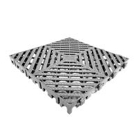 Générique Tapis De Sol pour Garage, Épaisseur 4 Cm, 40 X 40 Cm, Lot De 2 Dalles De Sol Emboîtables Drainantes pour sous Les Voitures, pour Les Salles De Sport(Gray(4cm),8pcs)