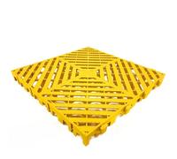 Générique Tapis De Sol pour Garage, Épaisseur 4 Cm, 40 X 40 Cm, Lot De 2 Dalles De Sol Emboîtables Drainantes pour sous Les Voitures, pour Les Salles De Sport(Yellow(4cm),8pcs)