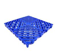 Générique Tapis De Sol pour Garage, Épaisseur 4 Cm, 40 X 40 Cm, Lot De 2 Dalles De Sol Emboîtables Drainantes pour sous Les Voitures, pour Les Salles De Sport(Blue(4cm),8pcs)