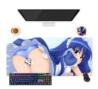 Générique Tapis de Souris Anime Fairy Tail Lucy Erza Wendy Mirajane | Tapis de Souris Imperméable Extra-Large | Base en Caoutchouc Antidérapante pour PC, Portable, e-Sport (5, 35.4" × 15.7" × 0.12")