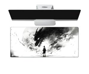 Générique Tapis De Souris De Bureau Très Grande Taille | Matériau Doux Grand Modèle - Accessoires Gaming Élégant pour PC Portable - Bureau, Étude et Divertissement