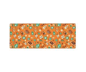 Générique Tapis De Souris Gaming 700X300 Cercle Vert Tapis de Bureau Clavier,avec Bords Cousus et Base en Caoutchouc Antidérapant,Protection Desktop,Convient pour Le Travail et Les Jeux