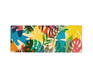 Générique Tapis De Souris Gaming 700X300 Vert Jaune Tapis de Bureau Clavier,avec Bords Cousus et Base en Caoutchouc Antidérapant,Protection Desktop,Convient pour Le Travail et Les Jeux