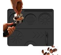 Générique Tapis de Tassage Café - Tapis En Silicone Pour Portefiltre Et Support - Support Portefiltre Grade Alimentaire Outil Bar Comptoir Passionnés Hommes Femmes