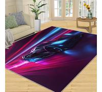 Générique Tapis de Voiture de Science-Fiction - 100 x 150 cm - Lavable - Moquette Douce et antidérapante - Moquette pour Chambre à Coucher, Table de Salle à Manger, Chevet, décoration intérieure
