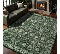 Générique Tapis Decoration Maison Anniversaire Ado Fille Garcon Femme Homme, Oriental Traditionnel Multicolore Vintage pour, Vert, 120 x 180 cm