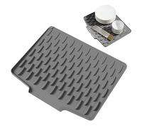 Générique Tapis d'égouttage en Silicone | Égouttoir d'évier antidérapant | Grille d'évacuation d'eau | Résistant à la Chaleur, insonorisant, Protection de 40 x 30 cm