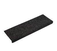 Générique Tapis d'escalier Autocollants 30 pièces 65 x 21 x 4 cm Noir Bord rectangulaire,Maison & Jardin, Produits ménagers, Revêtements de marches, Noir (Poids 6.4KG)