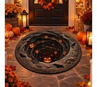 Générique Tapis d'halloween 3D, Nouveaux Tapis 3D optiques tricherie d'halloween (M,55 Pouces)