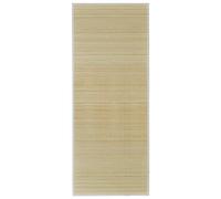 Générique Tapis en Bambou Naturel à Latte rectangulaire 120 x 180 cm,Maison & Jardin,Décorations,Tapis,Beige,2.06kg,241334