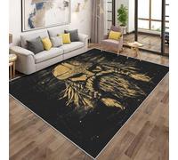 Générique Tapis Entree Interieur Viking Guerrier 50x80 cm, Tapis d'Entrée Mythologie Nordique Ordin Paillasson Interieur Entree Lavable Poil Ras, Moquette Chambre, Paillasson QAZ35
