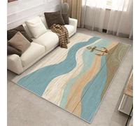 Générique Tapis Grain de Bois, Tapis Entree Interieur Ancre Nautique, Poils Antidérapant Courts Doux Moquette Paillasson Interieur Entree Un Nettoyage Facile 40x60 cm P-&116