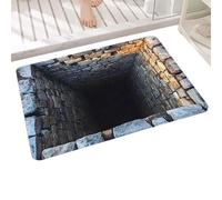 Générique Tapis Illusion 3D Paillasson Antidérapant avec Effet Trou
